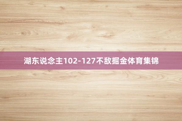 湖东说念主102-127不敌掘金体育集锦