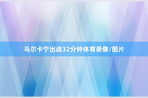 马尔卡宁出战32分钟体育录像/图片